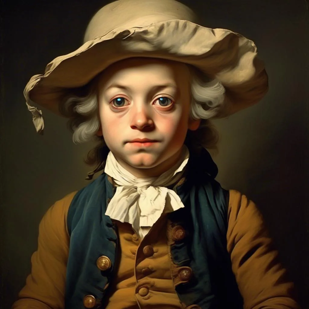 Child’s portrait – Joseph Ducreux