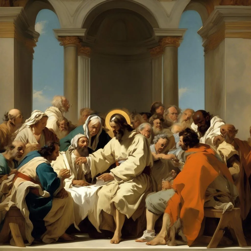 Jesus among the Doctors – Giovanni Domenico Tiepolo